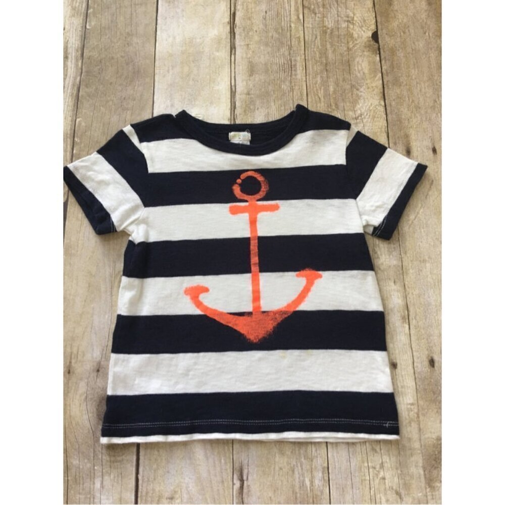 Crewcuts Anchor Tee Size 3